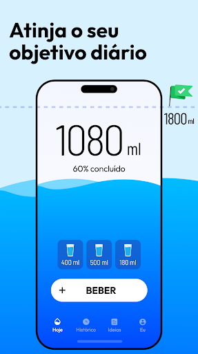 Visualização do aplicativo