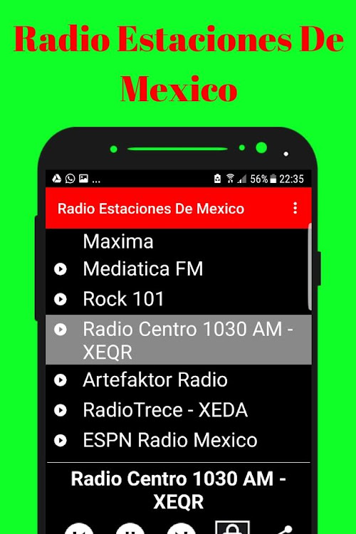 Radio Estaciones De Mexico - 1.0 - (Android)