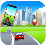 GPS Navigation Track Map, Route & Direction icon