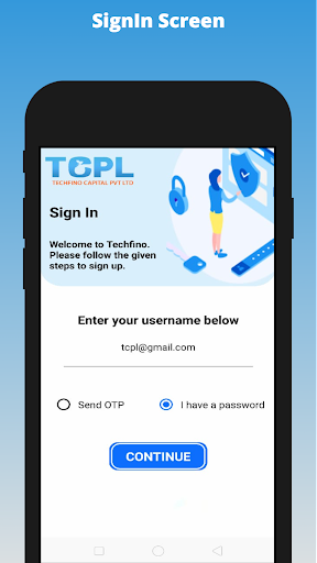 Techfino Customer Screen 3