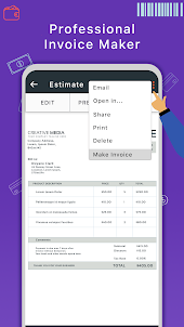 Easy Invoice Maker Billing App