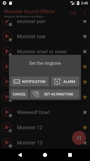 Monster Sounds Screen 3