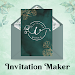 Invitation Maker,Birthday Card Icon