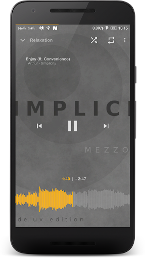 Music Player Mezzo 2017.09.07 Apk Unlocked poster-1