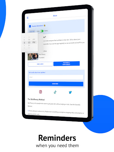 SkinTheory Skin + Acne Tracker screenshot
