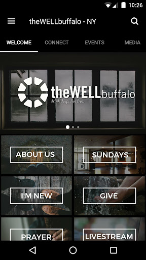 Android application theWELL-buffalo screenshort