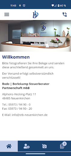 Android application Steuerberater Bode-Berlekamp screenshort