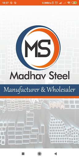Android application Madhav Steel screenshort