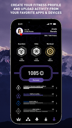 Screenshot of Pantheon - Fitness Motivation
