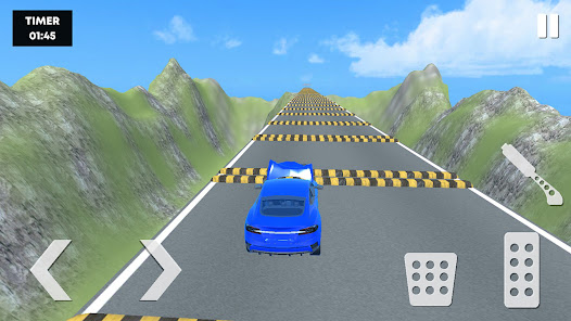 Car VS Speed Bump Car Crash  screenshots 7