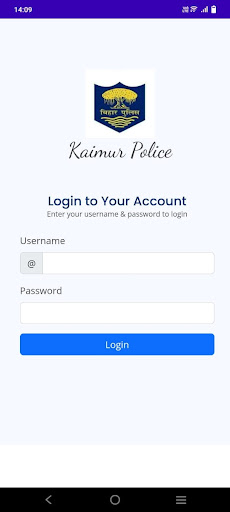 Android application Kaimur Police screenshort