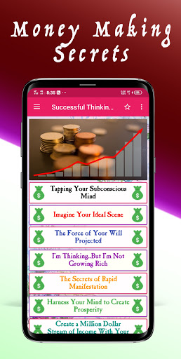 Android application Money Making Mind Power Secret screenshort
