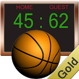 Basketball Score Gold icon