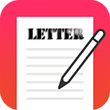 English letter sample icon