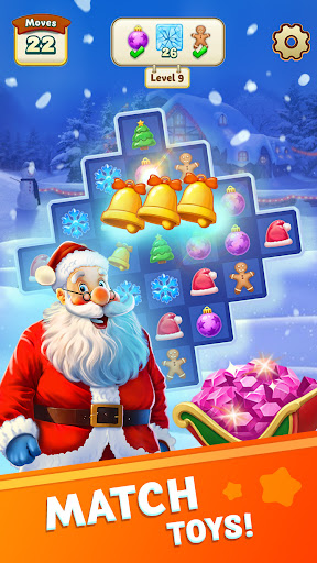 Christmas Adventure 3: Match-3 1