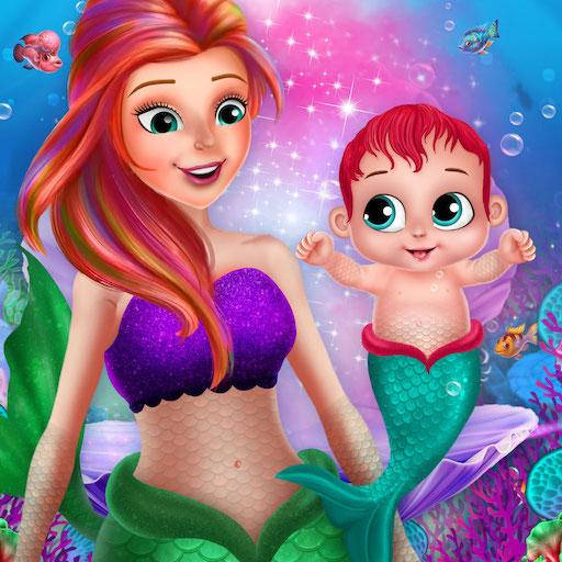 little mermaid baby