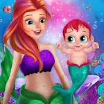 Mermaid Baby Care-Mermaid Game Apk