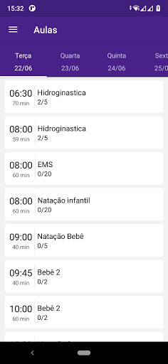 Hubfit Gestor Screen 2