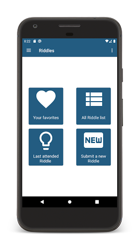 Android application Riddles (funny & interesting) screenshort