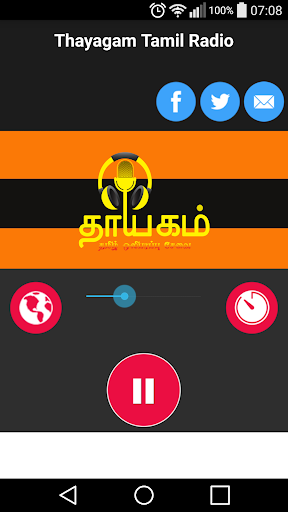 Android application Thayagam Tamil Radio screenshort