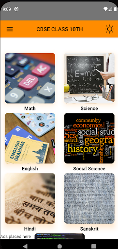 Android application Class 10th NCERT Solutions screenshort