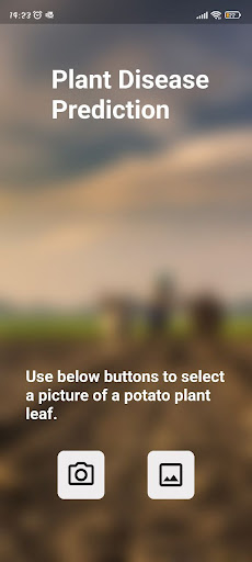 Android application Plant Disease Detector screenshort
