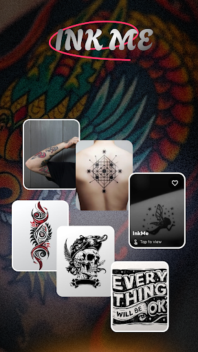 Inkme: Tattoo Maker Inkhunter Screenshot 1 - AppWisp.com