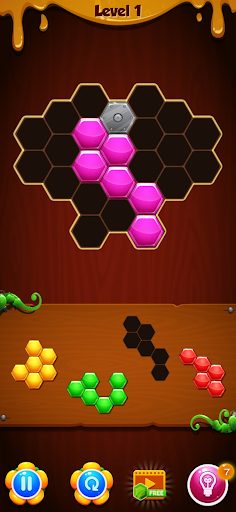 Hexa Puzzle Games that don't need wifi 4.0.0 screenshots 1