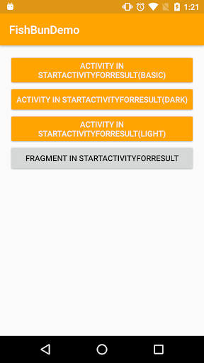 Android application FishBun Demo screenshort