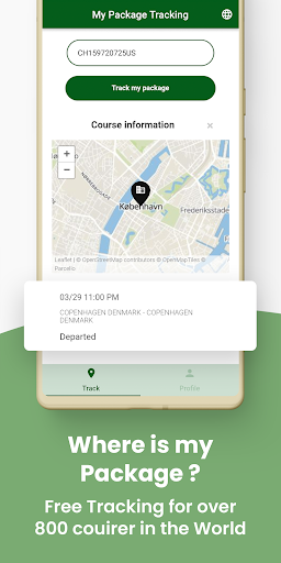 My Package Tracking Screen 3