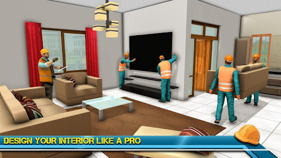 Modern Home Design & House Construction Games 3D screenshots 8