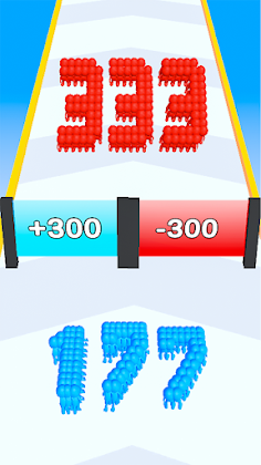 Crowd Number Run 3D - Screenshot 2