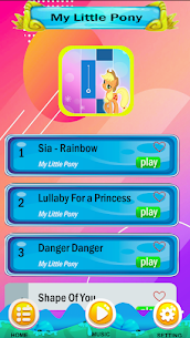 My Little Pony Piano Tap Tiles Apk Download 4