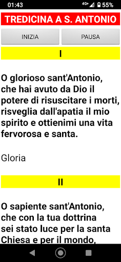 Audio Tredicina a S. Antonio Screen 3