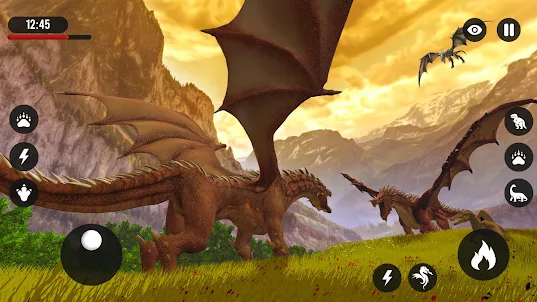 Real Dragon Simulator Games 3d