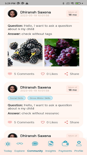 Butterfly Learnings Screen 2
