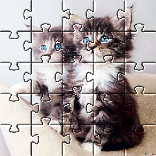 Cute Cats App Free Jigsaw Puzzles ????