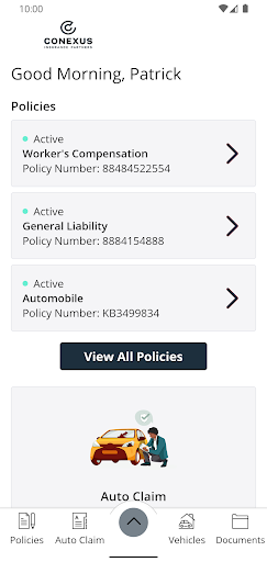 Conexus Insurance Partners Screen 2