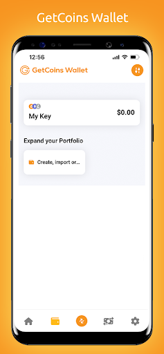 GetCoins Wallet Screen 3