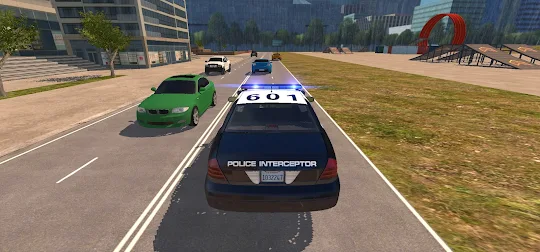 American Police Car Racing