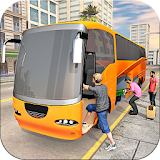Off-road bus Driver Coach Simulator Games icon