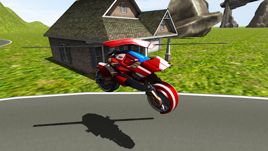 Flying Helicopter Motorcycle For PC installation