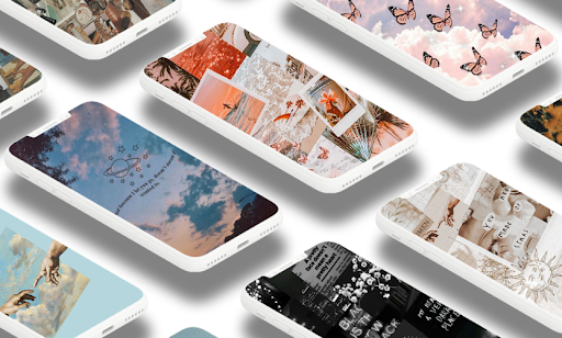 Android application Aesthetic Wallpaper screenshort