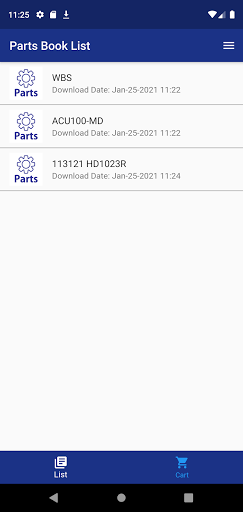 Android application Aftama Pocket screenshort