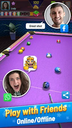 Game screenshot 8 Ball Shoot It All - 8 Pool apk download