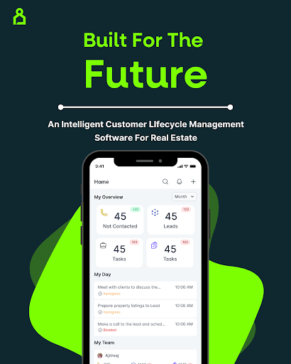 Android application PropFlo - Real Estate CRM screenshort