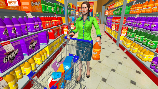 Shopping Mom-Supermarket Sim