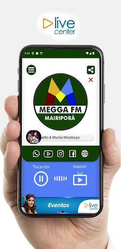 Android application Megga FM Mairiporã screenshort