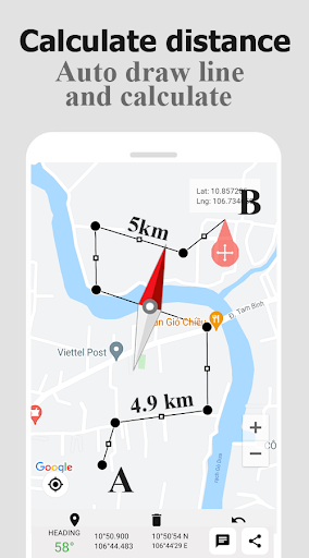 Compass For Maps Screen 2