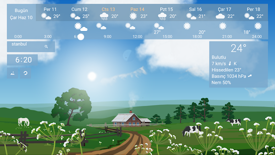 YoWindow ile Doğru Hava Durumu Screenshot